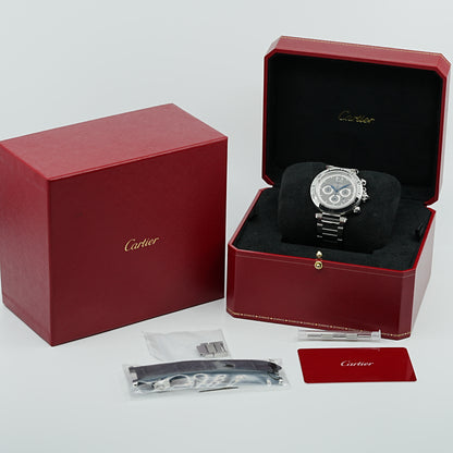 カルティエ CARTIER パシャ ドゥ カルティエ クロノグラフ 41mm WSPA0027 メンズ 中古
