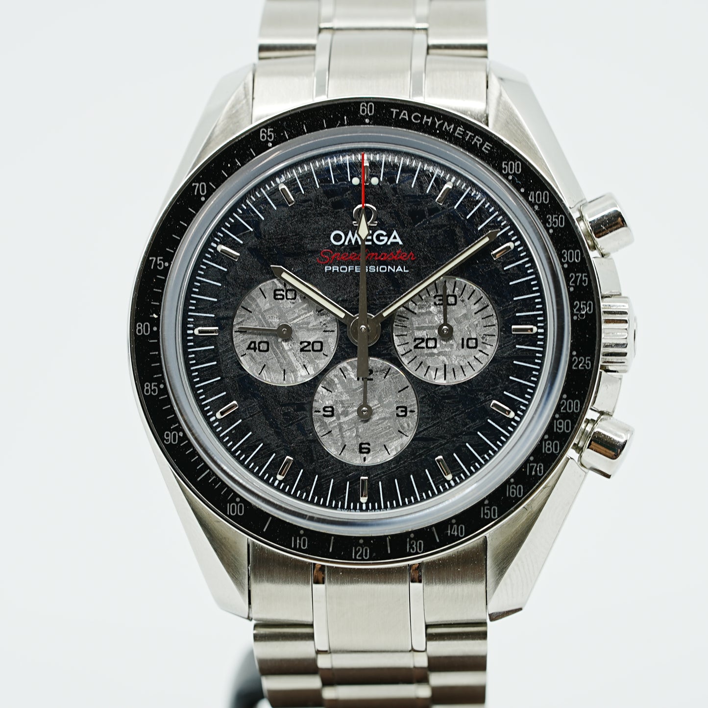 スピードマスター プロフェッショナル アポロ・ソユーズ35周年記念 311.30.42.30.99.001 隕石ダイヤル