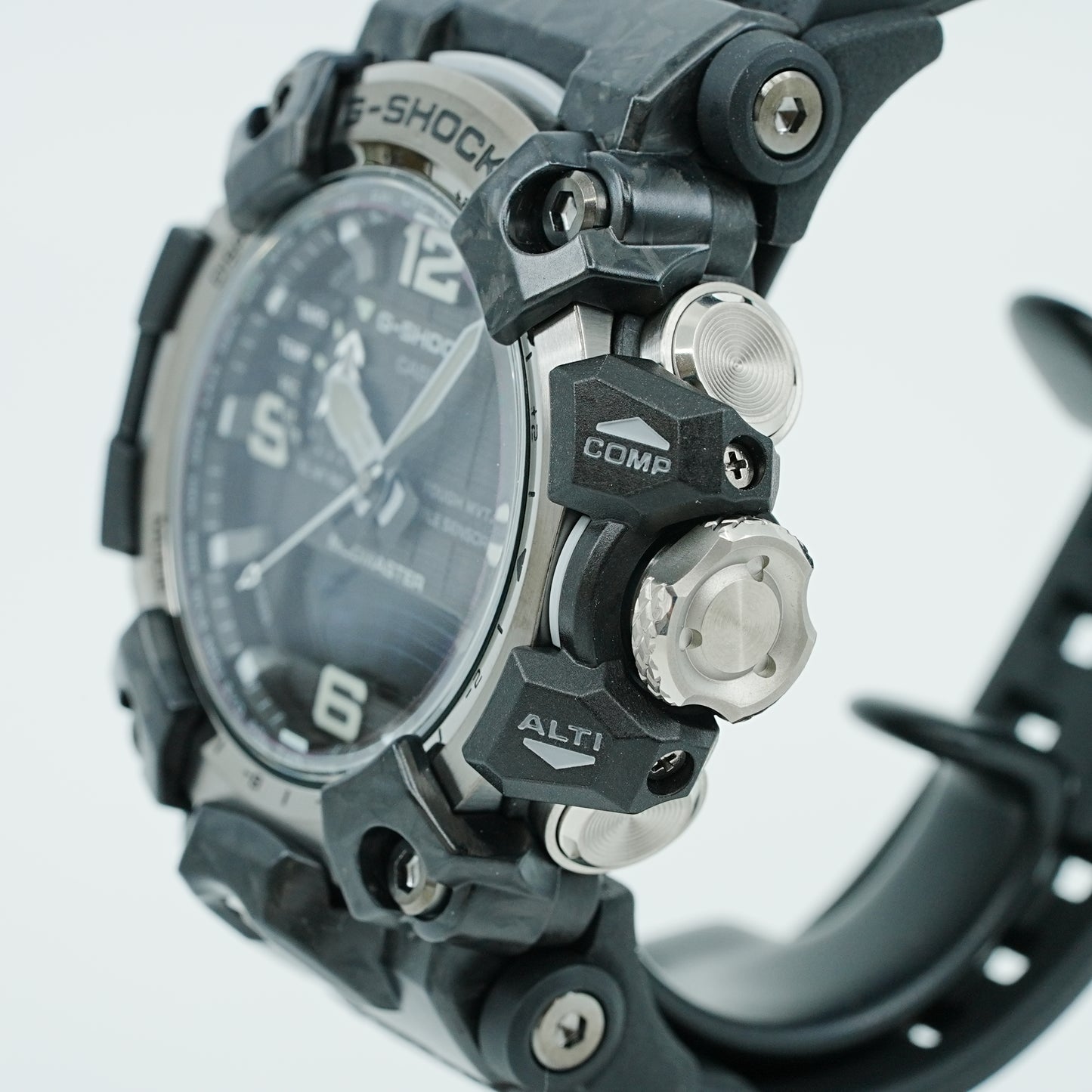 カシオ G-SHOCK メンズ マッドマスター ソーラー電波  GWG-2000-1A1JF 極美品