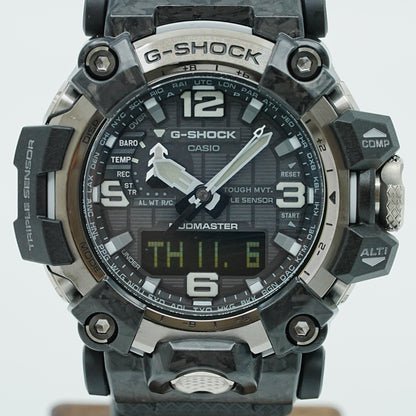カシオ G-SHOCK メンズ マッドマスター ソーラー電波  GWG-2000-1A1JF 極美品