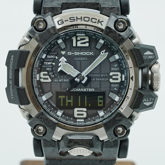 カシオ G-SHOCK メンズ マッドマスター ソーラー電波  GWG-2000-1A1JF 極美品