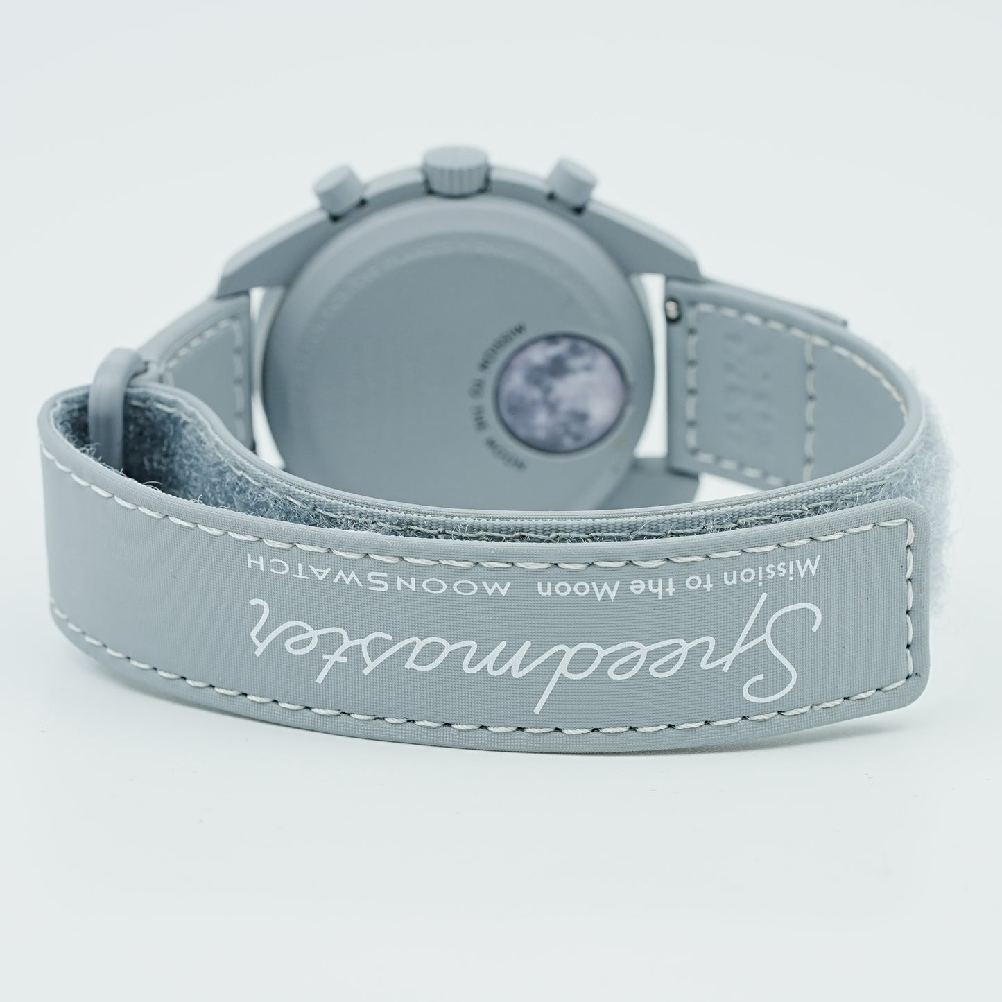 【未使用品】スウォッチ オメガ MOONSWATCH 1965 腕時計 SO33M106 ホワイト メンズ