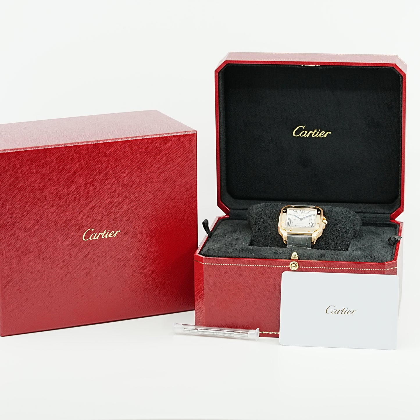 Cartier WGSA0028 PG サントスドゥカルティエ MMサイズ