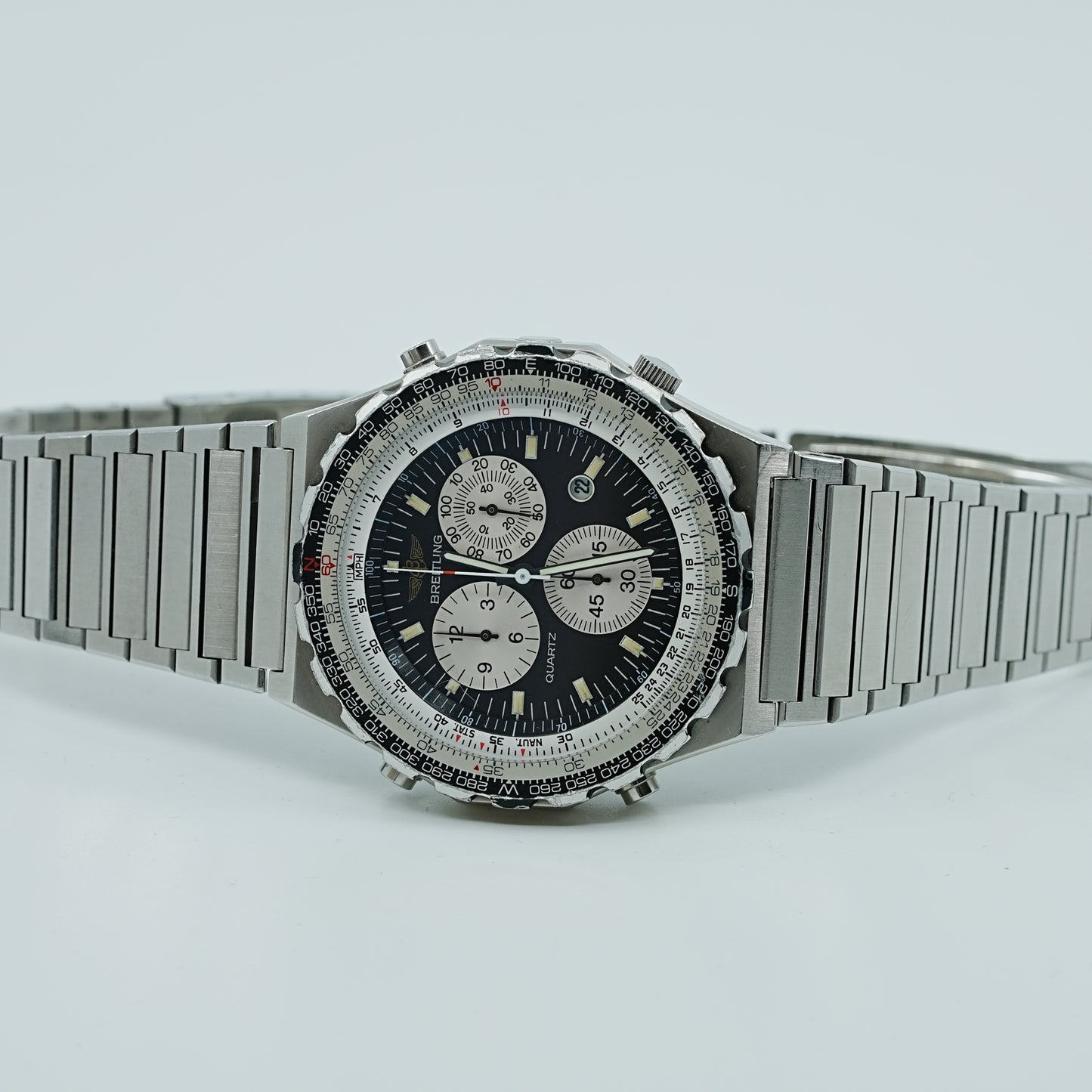 ブライトリング BREITLING 80975 ナビタイマー ジュピターパイロット クロノグラフ デイト クォーツ メンズ